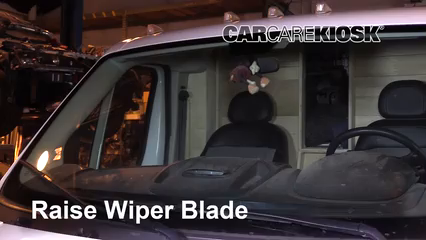 2016 Ram ProMaster 1500 3.6L V6 FlexFuel Windshield Wiper Blade (Front) Replace Wiper Blades